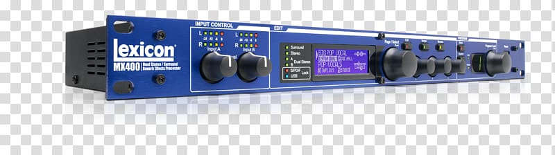 Effects Processors & Pedals Lexicon Computer Software Reverberation Audio, recording transparent background PNG clipart