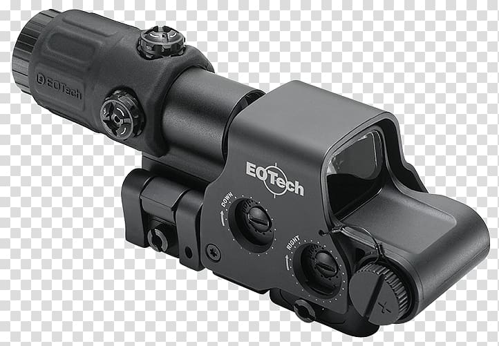 EOTech Holographic weapon sight Reflector sight, Aimpoint Compm2 transparent background PNG clipart