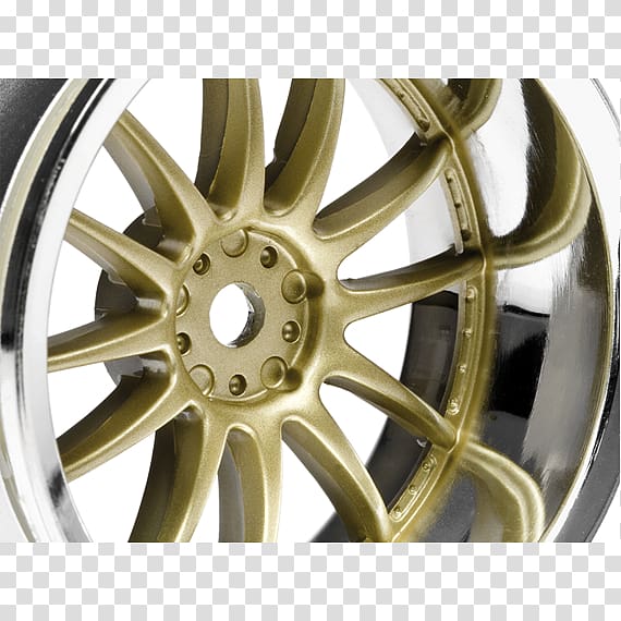 Alloy wheel Spoke Hobby Products International Rim Autofelge, gold tires transparent background PNG clipart