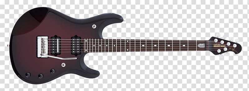 Seven-string guitar Music Man John Petrucci signature model, warranty transparent background PNG clipart