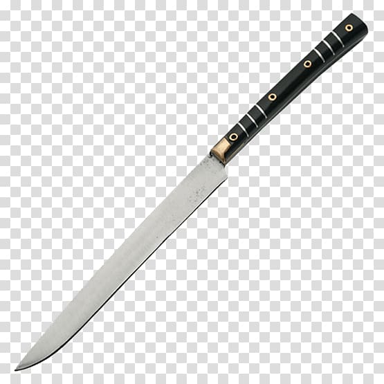 Bread knife Wakizashi Sword Tantō, knife transparent background PNG clipart