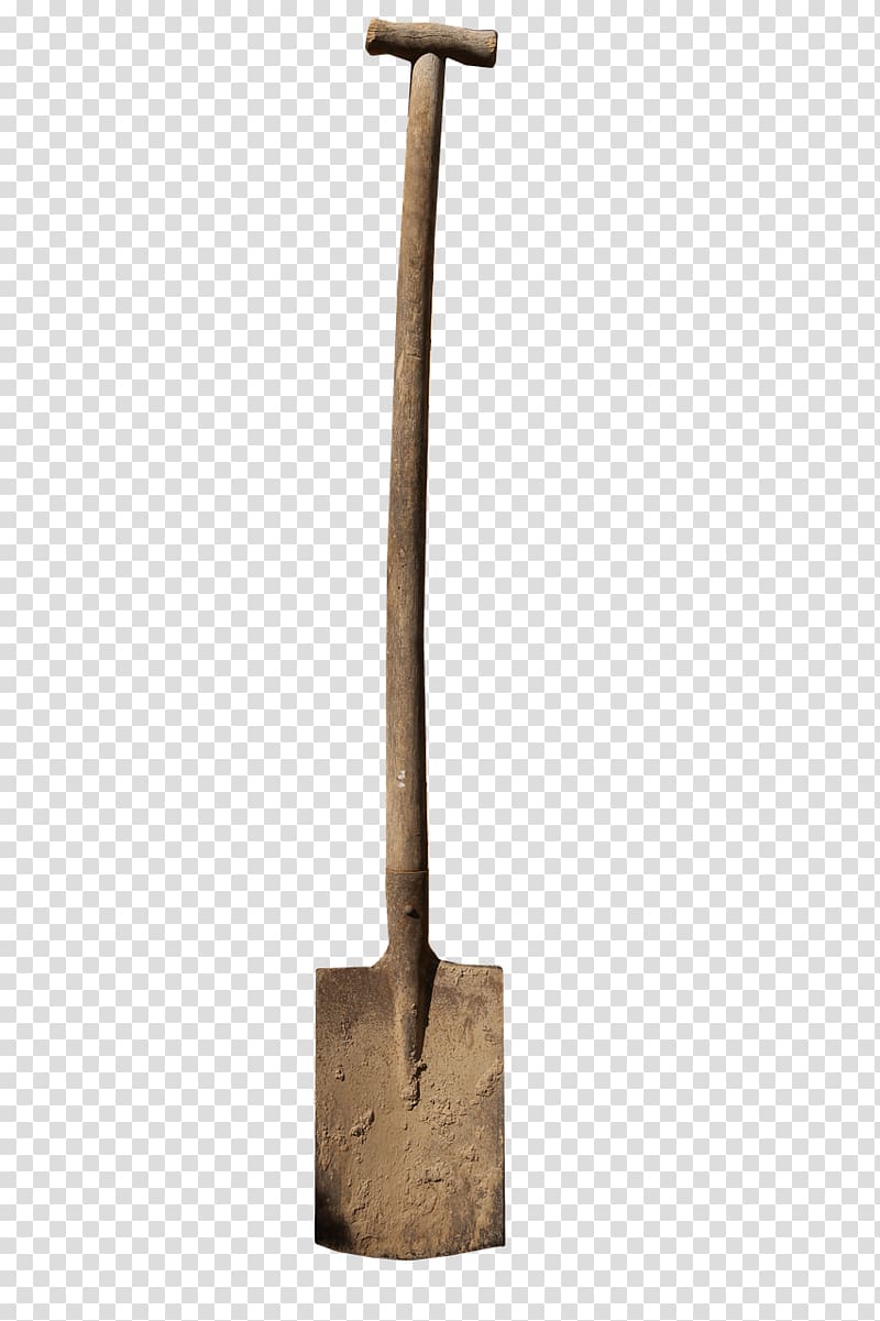 gray shovel, Spade transparent background PNG clipart