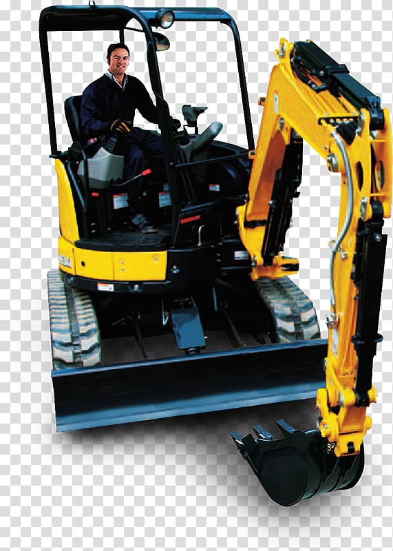 Heavy Machinery Yanmar Impact Landscape Supplies Excavator, others transparent background PNG clipart