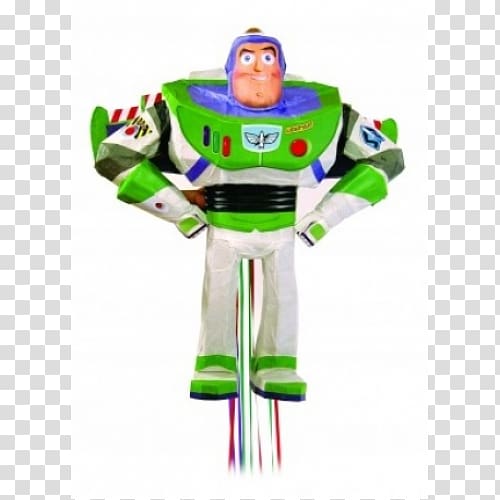 Buzz Lightyear Sheriff Woody Piñata Pullstring Toy, toy transparent background PNG clipart