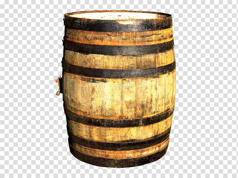 Wine Barrel Oak Bucket, Wooden bucket transparent background PNG clipart