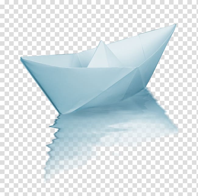 White Paper Boat Illustration Water Boat Blog Butter Color