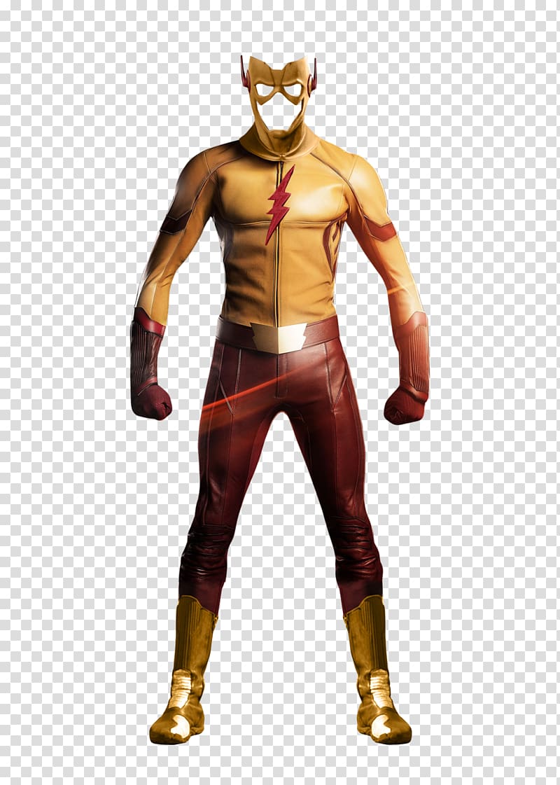 The Flash Wally West Kid Flash Costume, Flash transparent background ...
