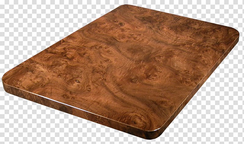 Table Wood veneer Burl Furniture Walnut Tree, ebonized walnut finish transparent background PNG clipart