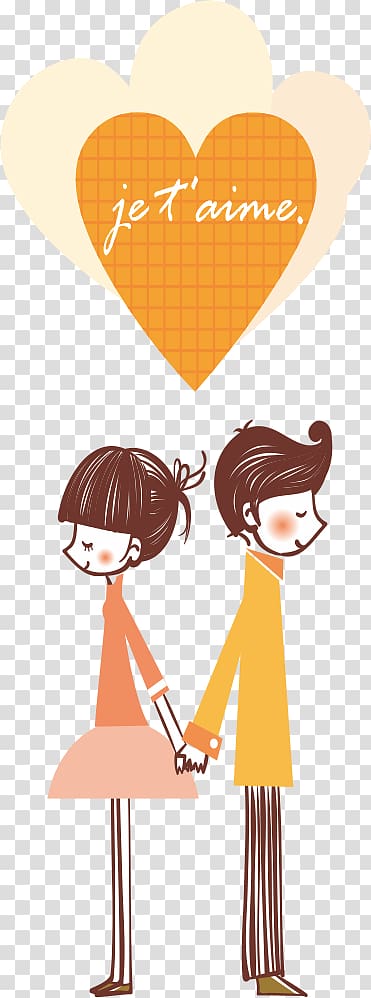 couple Falling in love , Couple in Love transparent background PNG clipart