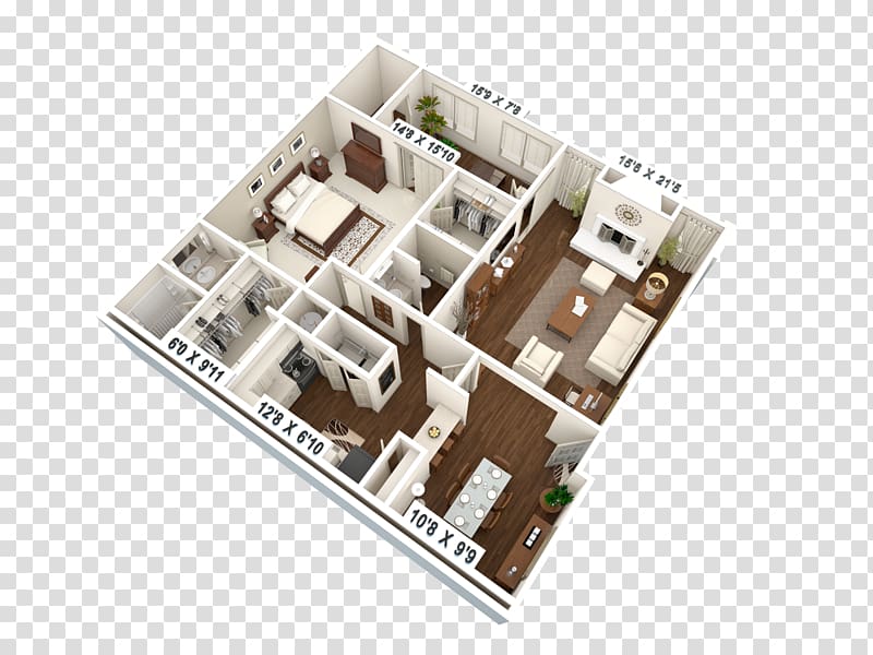 Floor plan Skyline Lofts Apartment Homes House Real Estate, double storey building transparent background PNG clipart