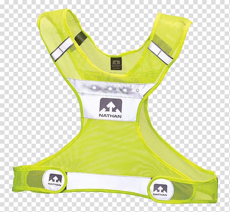 Trail running Waistcoat Gilets Clothing Accessories, Light streak transparent background PNG clipart