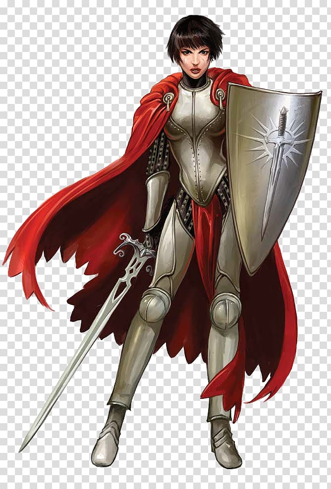 Pathfinder Roleplaying Game Dungeons & Dragons Paladin Role-playing game Paizo Publishing, warrior transparent background PNG clipart