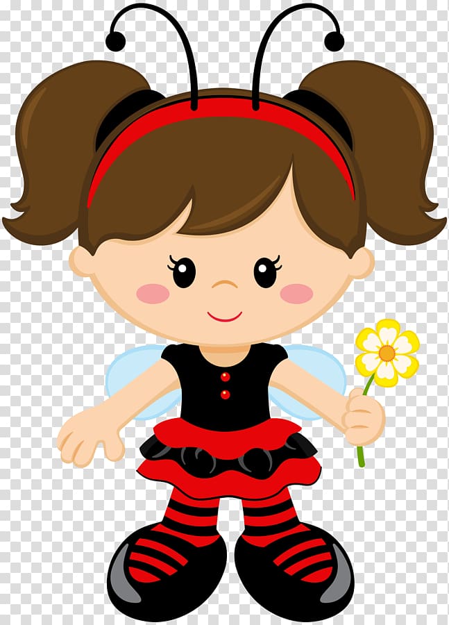 Ladybird beetle Doll Paper Drawing, doll transparent background PNG clipart