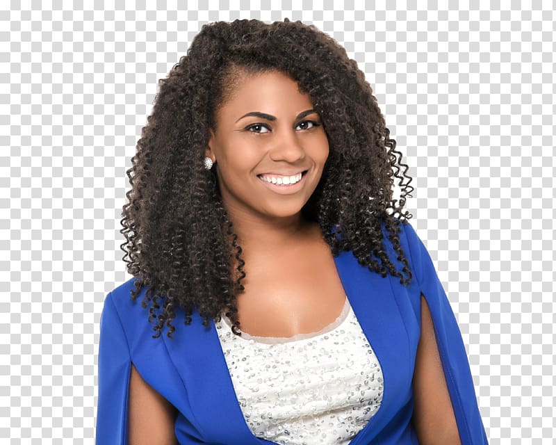 Long hair Jheri curl Hair coloring Afro, Successful woman transparent background PNG clipart