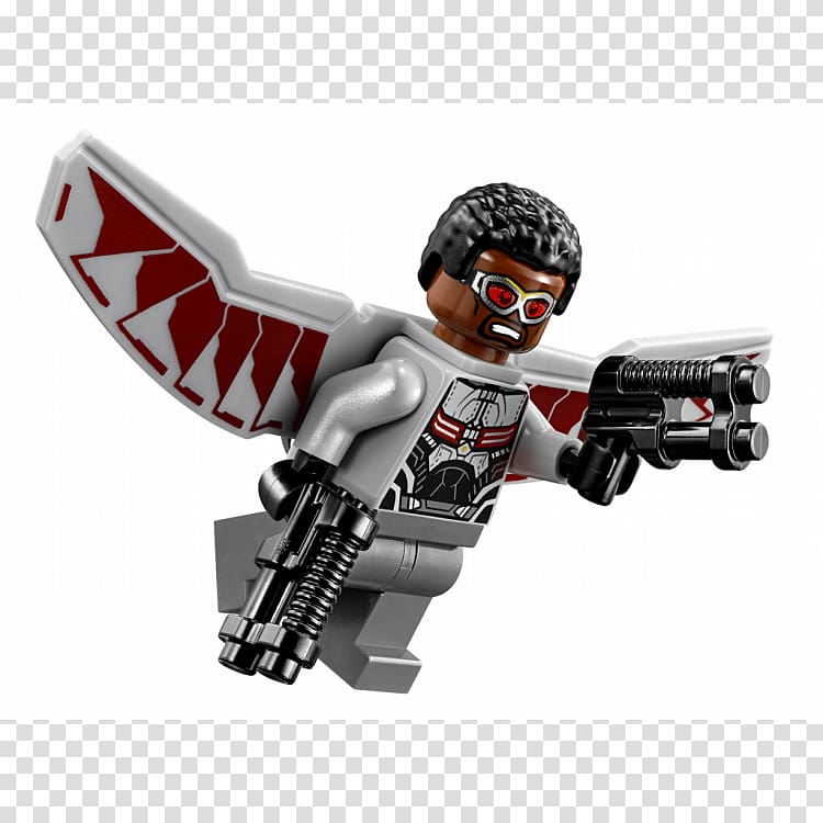 Lego Marvel Super Heroes Falcon Lego minifigure Crossbones, falcon transparent background PNG clipart