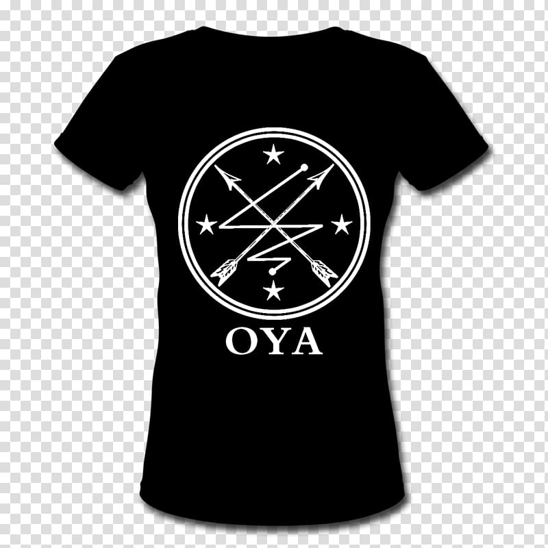 T-shirt Orisha Oya Symbol West African Vodun, T-shirt transparent background PNG clipart