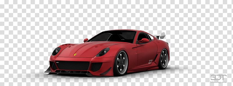 Compact car Automotive design Model car Automotive lighting, Ferrari 599 Gto transparent background PNG clipart