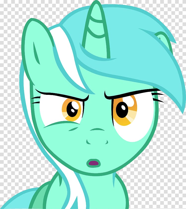 My Little Pony: Friendship Is Magic fandom Lyra , confused transparent background PNG clipart