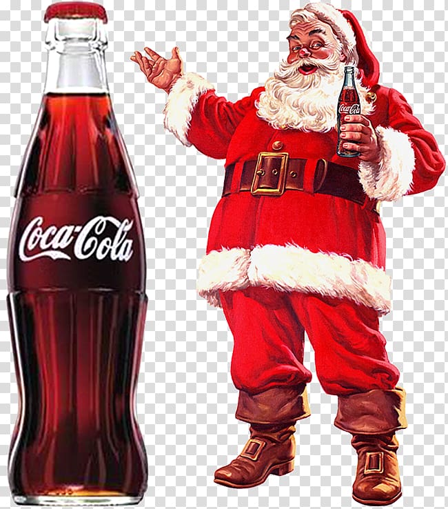 Yes, Virginia, there is a Santa Claus Coca-Cola Christmas Myra, santa claus transparent background PNG clipart