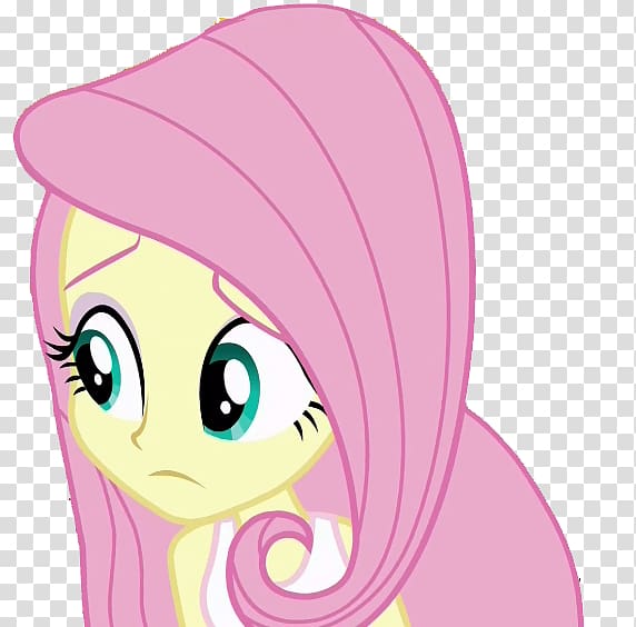 Fluttershy My Little Pony: Equestria Girls, angry human transparent background PNG clipart