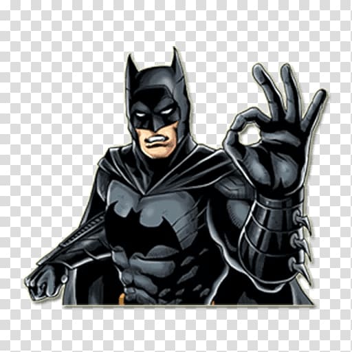 Batman Telegram Sticker Paper Robin, batman transparent background