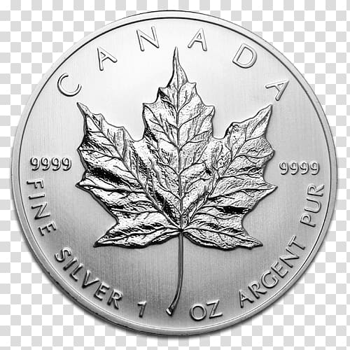 Canada Canadian Silver Maple Leaf Canadian Gold Maple Leaf Bullion coin, Canada transparent background PNG clipart