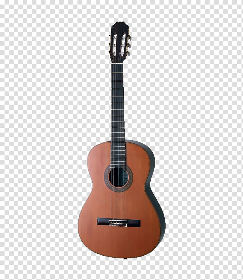 Musical instrument Classical guitar Acoustic guitar, Brown guitar transparent background PNG clipart
