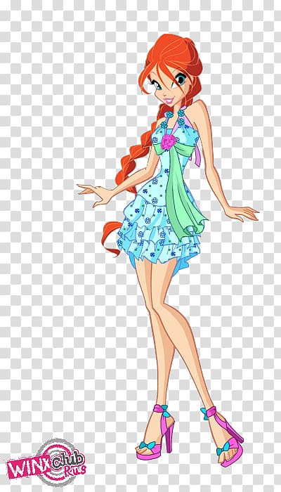 Bloom Stella Musa Flora Tecna, winx club season 7 transparent background PNG clipart