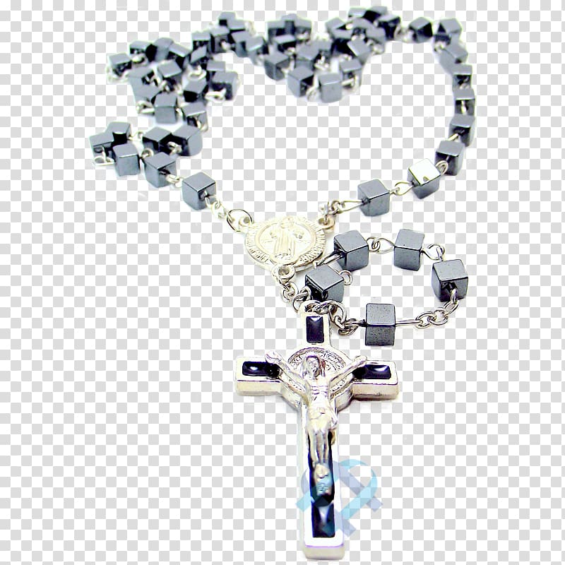 Rosary Necklace Bead Charms & Pendants Body Jewellery, necklace transparent background PNG clipart