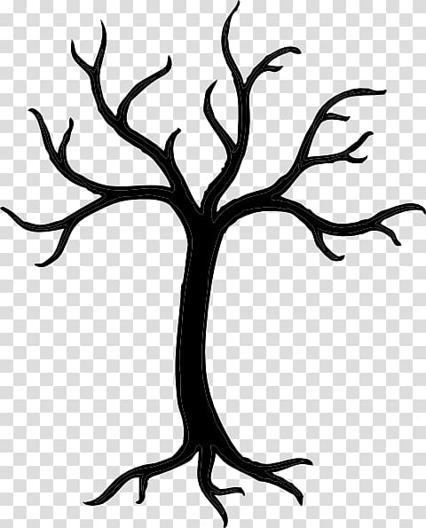 Branch Tree Trunk Bark , Black And White Tree Tattoos transparent background PNG clipart