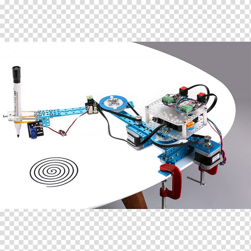 Robotics Engraving Makeblock Robot kit, robot transparent background PNG clipart