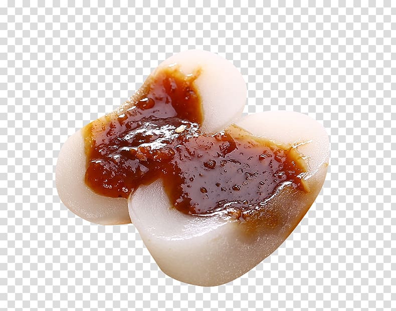 Tangyuan Brown sugar Panna cotta, Dry brown sugar, eat Tangyuan transparent background PNG clipart