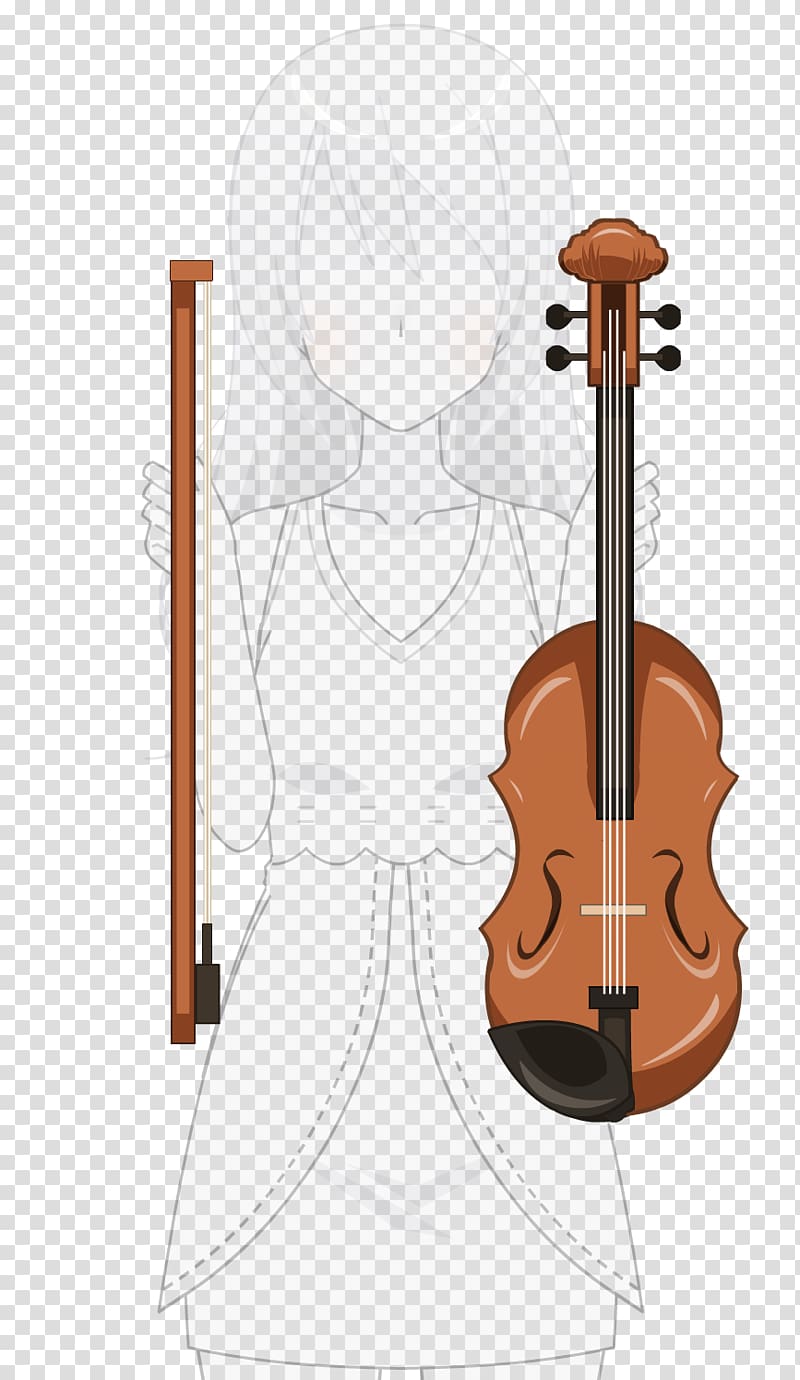 Violin family Cello Viola Musical Instruments, violin girl transparent background PNG clipart