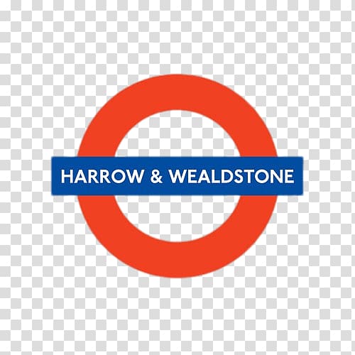 round red and blue Harrow & Wealdstone logo, Harrow & Wealdstone transparent background PNG clipart