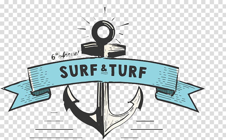 Logo Brand Line Font, Surf And Turf transparent background PNG clipart
