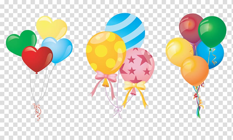 Balloon modelling Birthday Party , balloons transparent background PNG clipart