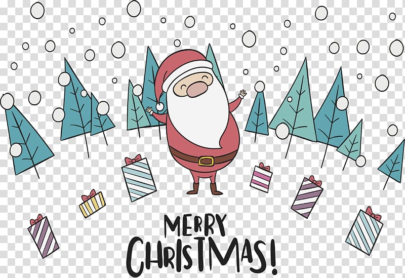 Santa Claus Christmas , Cartoon santa claus transparent background PNG clipart