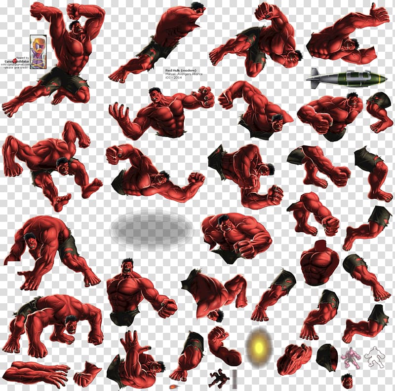 Thunderbolt Ross She-Hulk Marvel: Avengers Alliance PlayStation, sprite transparent background PNG clipart