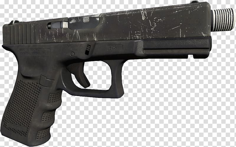 Trigger DayZ Firearm Airsoft Guns Glock, weapon transparent background PNG clipart