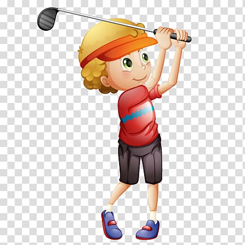 Golf , Children album transparent background PNG clipart