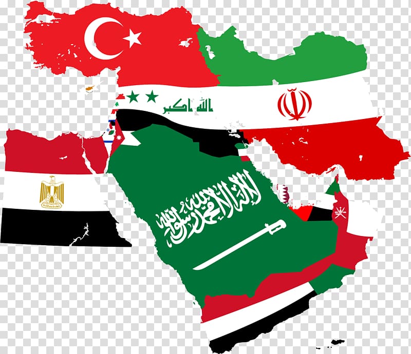 Middle East Flag of the United States Map merit cargo group, Flag transparent background PNG clipart