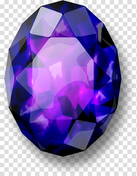 Amethyst Gemstone Purple, gemstone transparent background PNG clipart
