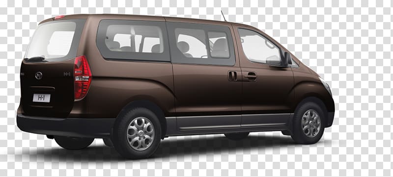 Compact van Minivan Microvan Commercial vehicle, Hyundai H1 transparent background PNG clipart