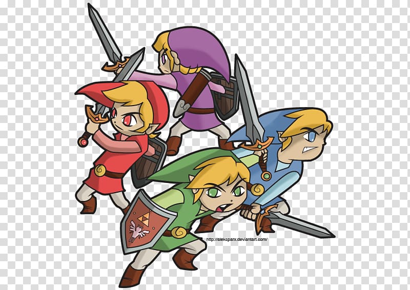 The Legend of Zelda: Four Swords Adventures The Legend of Zelda: A Link to the Past and Four Swords The Legend of Zelda: Skyward Sword, others transparent background PNG clipart