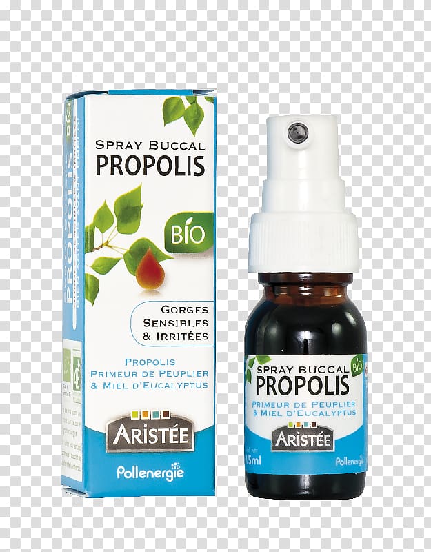 Propolis Aerosol spray Essential oil Organic food, bien etre transparent background PNG clipart