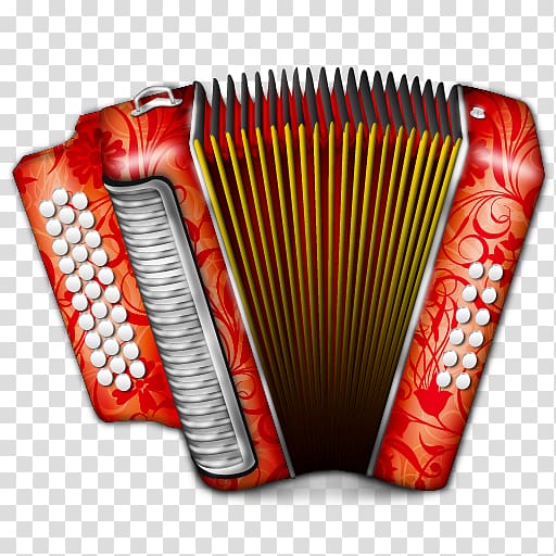 red accordion , Vallenato Legend Festival Diatonic button accordion Music, Acordeon Vintage Icon transparent background PNG clipart