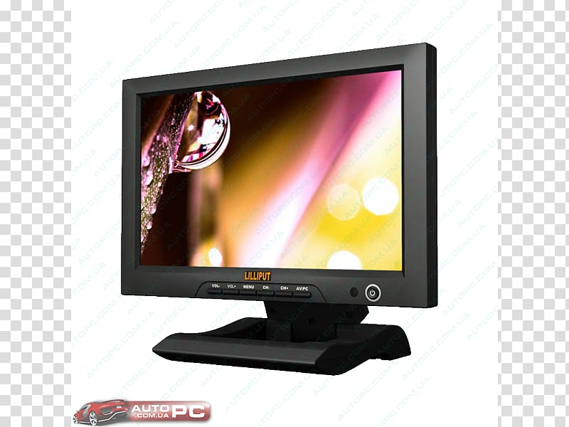LCD television Computer Monitors HDMI Serial digital interface Lilliput 663/O/P2, monitor transparent background PNG clipart