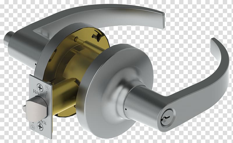 Lockset Mortise lock Door handle Hinge, cylindrical magnet transparent background PNG clipart