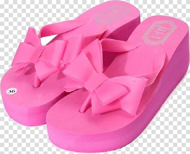Slipper Flip-flops Sandal Shoe Absatz, sandal transparent background PNG clipart
