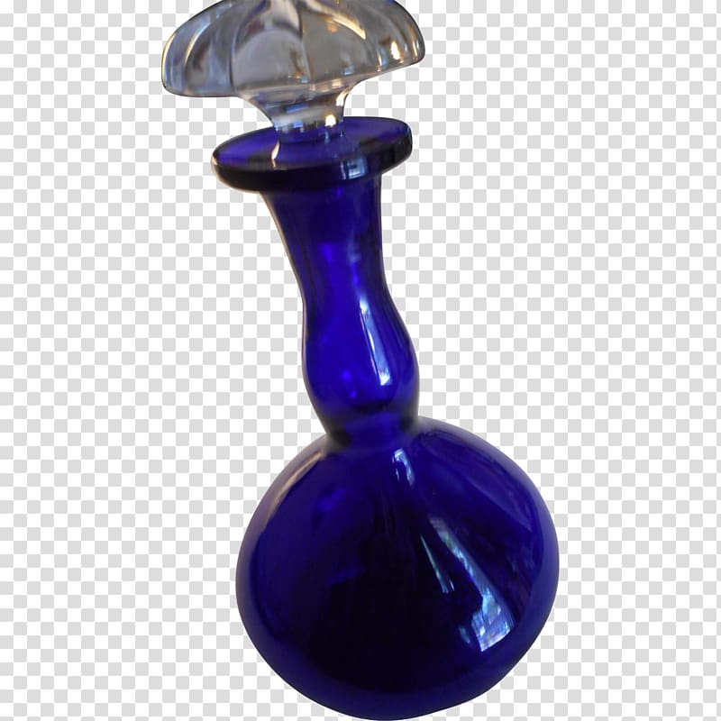 Cobalt blue Purple Glass, stopper transparent background PNG clipart